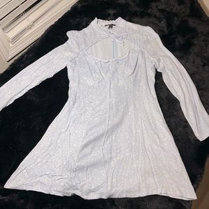 Cute baby doll blue dress